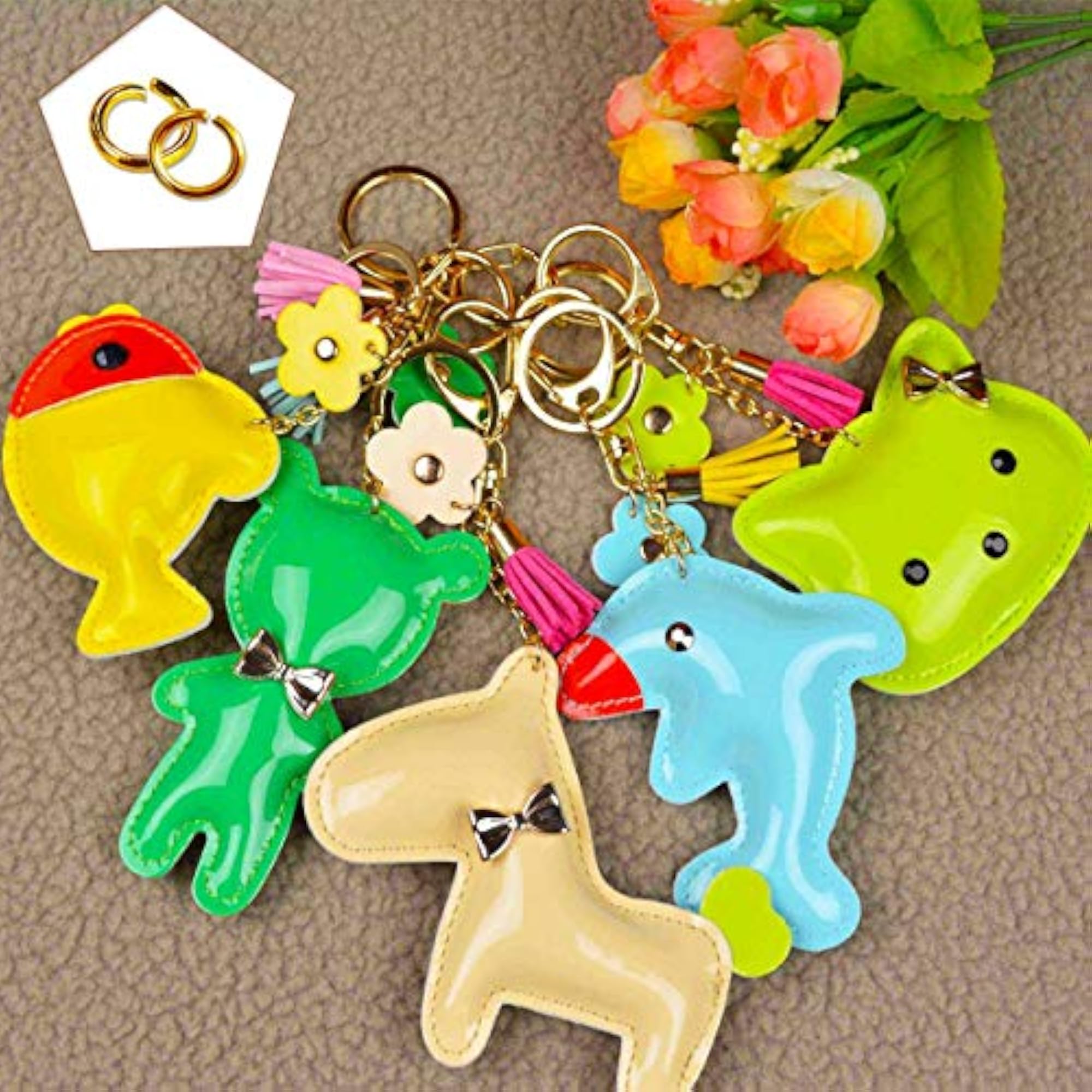 600 Pcs Gold Plated Jump Rings for DIY Craft